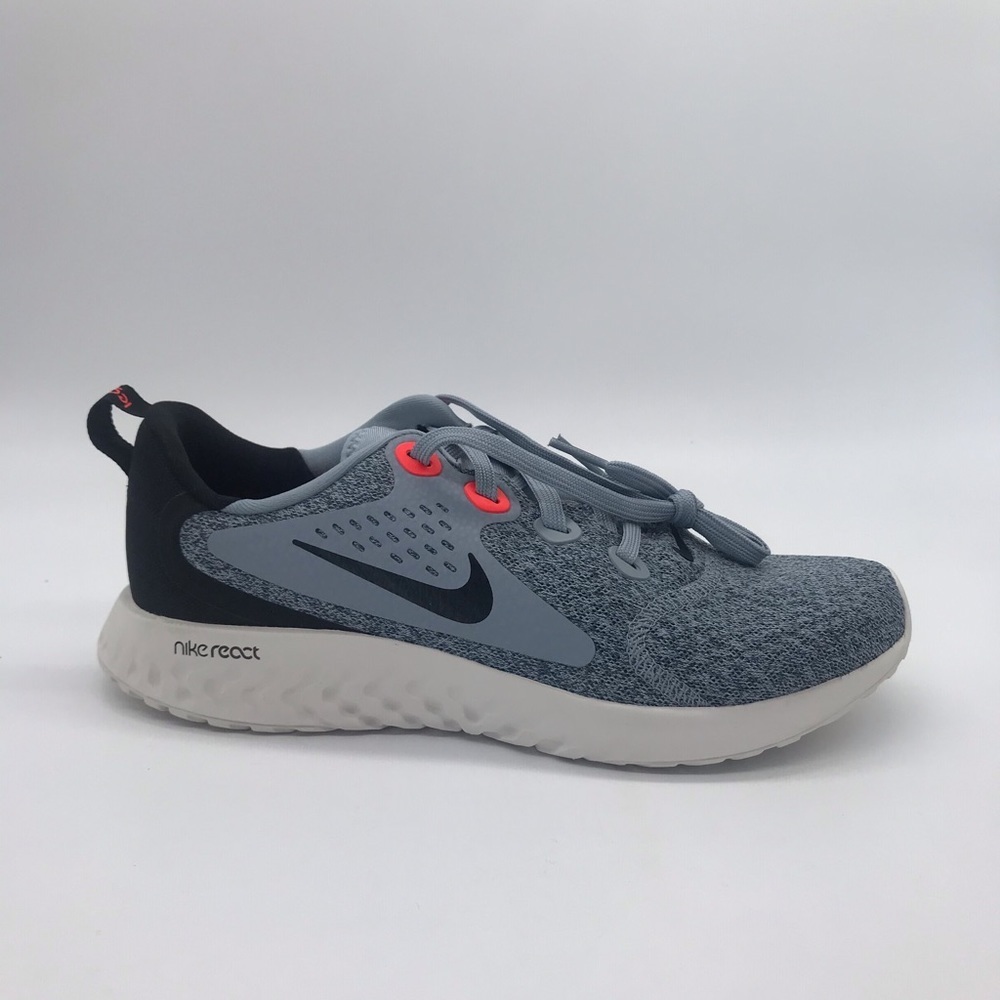 Boys Nike Legend React Blue Athletic Running Shoes - Picture 1 of 10
